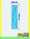 Puerta balconera oscilobatiente de PVC 60 x 200 cm. Blanca