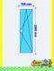 PVC white oscillobattent balcony door, 70 x 200 cm.